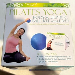 Wai Lana Pilates Yoga Ball Kit with DVD